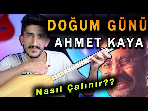 AHMET KAYA - DOĞUM GÜNÜ SOLFEJ SAZ NOTALARI | Doğum Günün Kutlu Olsun Kısa Sap Bağlama Solfej