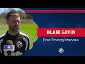 Post-Training Interview | Blair Gavin