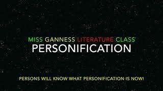 Personification - An Explanation and Examples