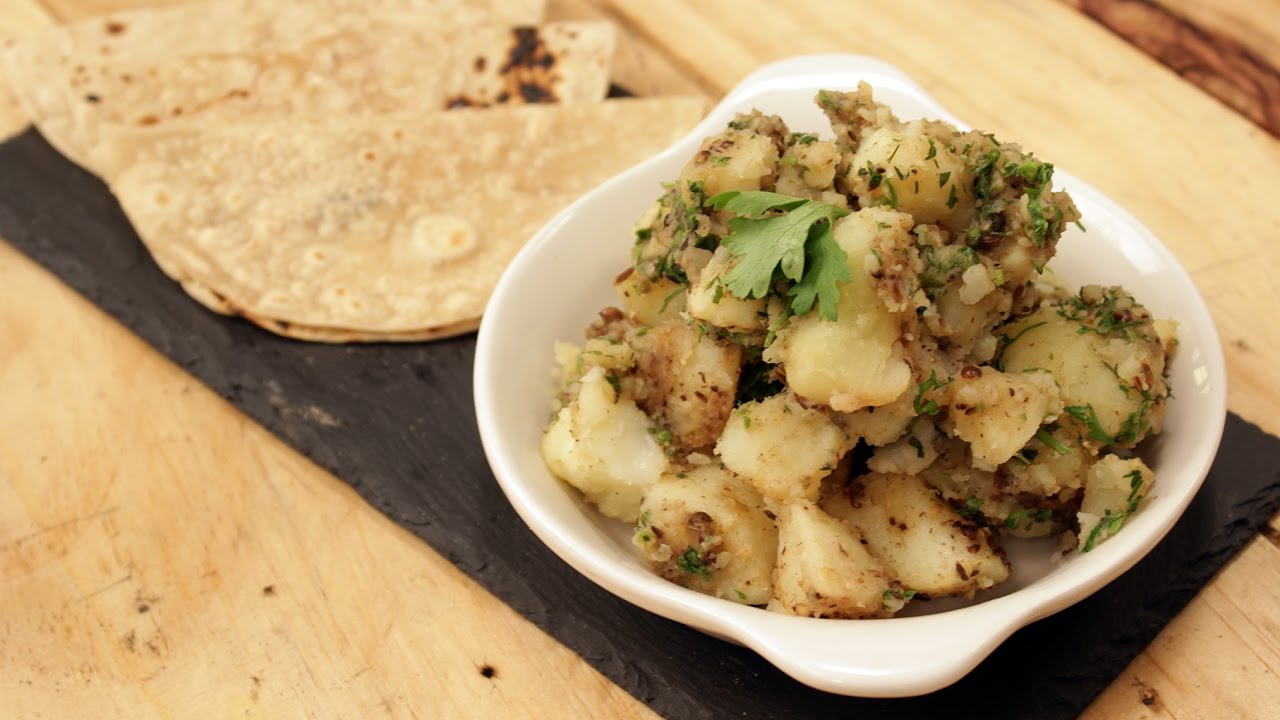 Lunch with Vaya Tyffyn: Jeera Aloo Subzi, Magge Kodel, Phulka and