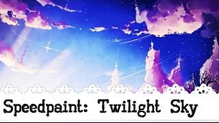 SPEEDPAINT: Sky full of Clouds