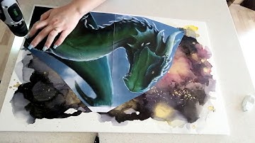 DIY String art timelapse