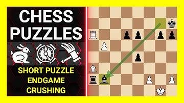Chess Puzzles to Practice. Themes: Short puzzle, Endgame, Crushing. Learn Chess