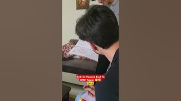 Ritik Sir Roasted Back To CBSE Topper 🫢🤣#physicswallah #class10