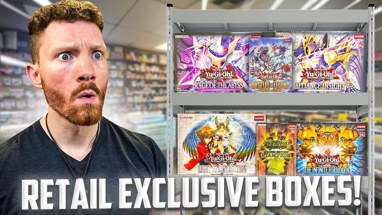 Shiny Yugioh Card Hunting From Retail Exclusive Mini Boxes! (BIG Hit)