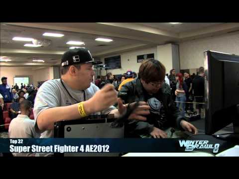 Super Street Fighter 4: AE2012 Top 32 Semifinals Part 1 - Winter Brawl 8 Tournament