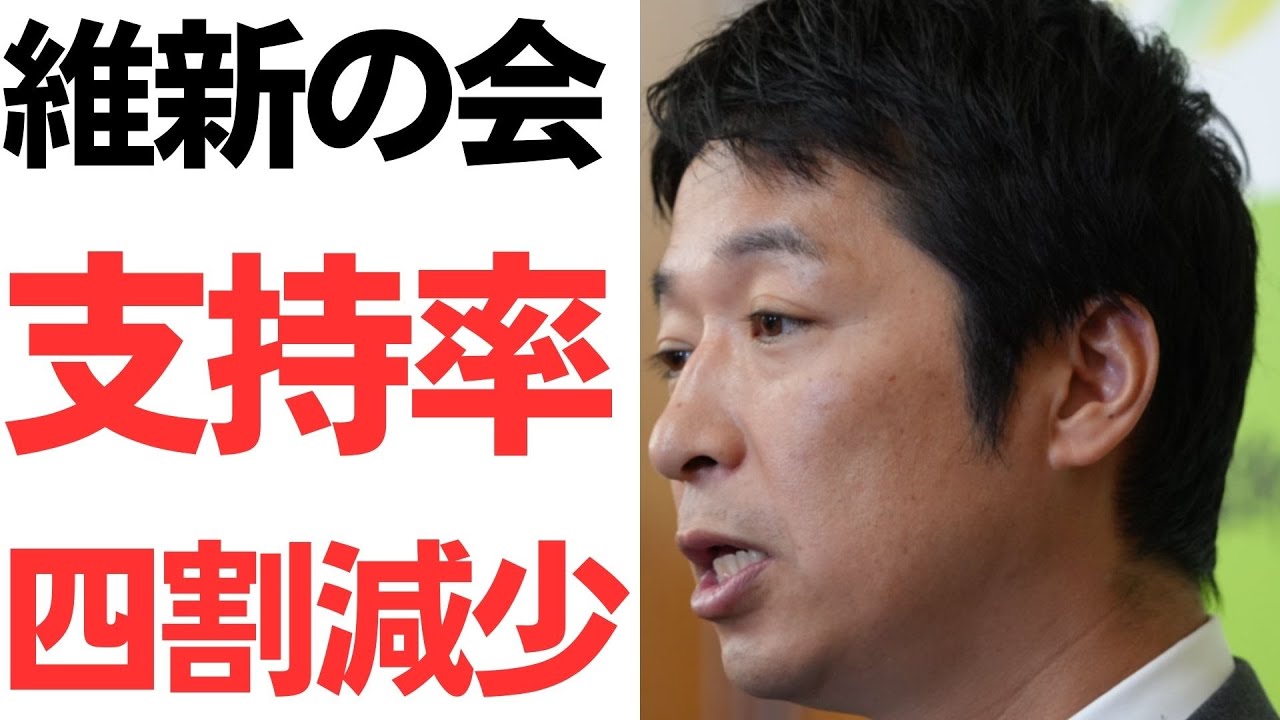 日本維新の会・岸田文雄氏の支持率報道と兵庫県政｜動画内容を整理のサムネイル