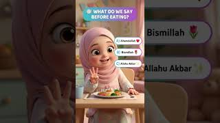 Details What Do Muslims Say Before Eating 🍽️ | Ayarah Answers #shorts Update