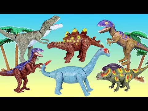 dinosaur action figures