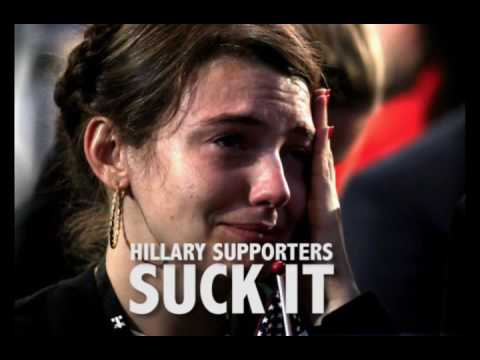 donald trump makes hillary clinton supporters cry trump responds hqdefault donald trump makes hillary clinton supporters cry trump responds,Hillary Supporters Crying Meme
