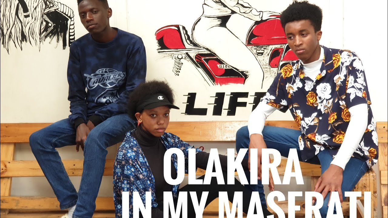 Olakira in my maserati