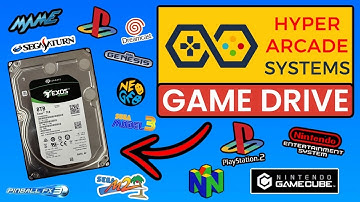 Hyper Arcade Systems 8TB 4 Frontend Game Drive Comes COMPLETELY LOADED!