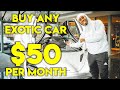 How to Own Any Exotic Supercar for $50 Per Month | Turo App Side Hustle