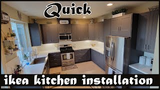 Quick Ikea kitchen installation / grey AXSTAD by MaxPlus 7,643 views 2 years ago 4 minutes, 7 seconds