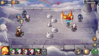 Heroes tactics Sky arena castle 10 vs RedeemerAV. Skagull server
