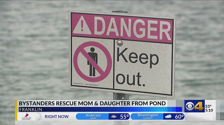 Bystanders rescue mother, child after truck crashes into pond in Franklin