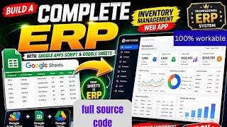 Details Build a Complete ERP System with Google Sheets & Apps Script | Inventory Management System News