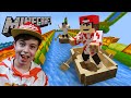 ЭКСТРИМ ГОНКИ НА ЛОДКАХ В МАЙНКРАФТ 😄 ➢ Интересная карта в Minecraft