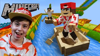 Экстрим Гонки На Лодках В Майнкрафт 😄 ➢ Интересная Карта В Minecraft