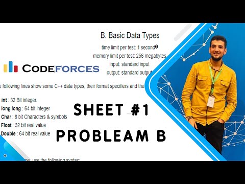 ICPC Assiut Sheet | Sheet 1 | problem B | Basic Data Types