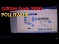 Dodge Ram 2500: Follow Up / Did The ECM Fix It?