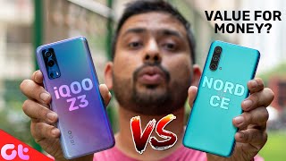 iQOO Z3 Vs OnePlus Nord CE Full Comparison With Battery, Gaming and Camera | GT Hindi