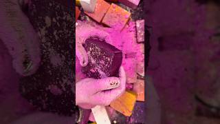 Pink Colour Chalk Asmr Crush