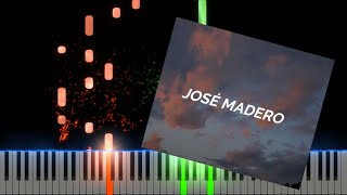 Jose Madero SSDD Piano Cover Midi tutorial Sheet app  Karaoke