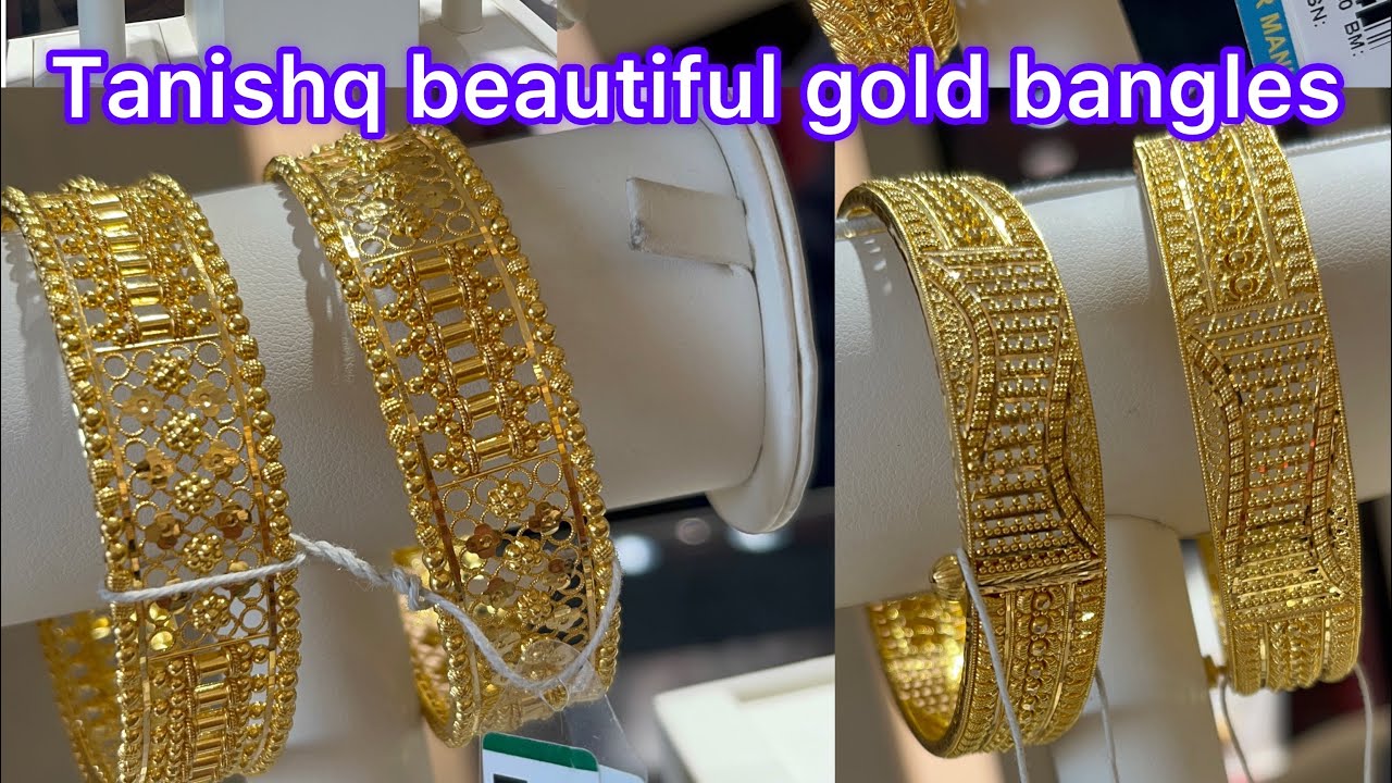 Tanishq 14 carat gold bangles Clearance