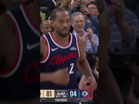 Kawhi TERMINATES the Warriors🔥