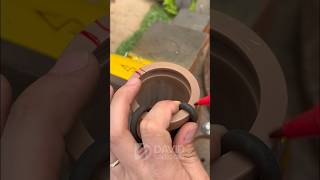 The hacksaw trick that makes rubber seals slide into PVC  #AmericanDIY #PlumbingHack #WorkshopTips