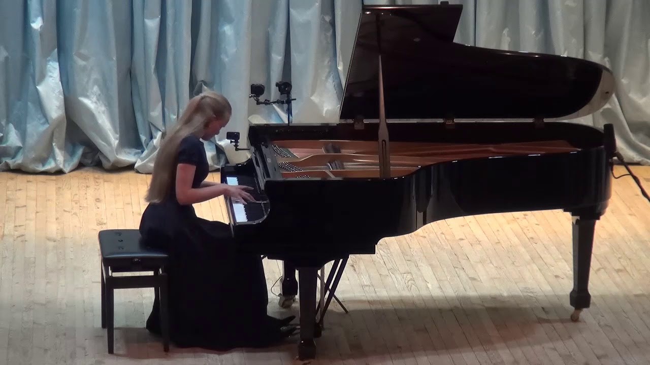 03.03.2018 Sofya Menshikova: concert of Mira Marchenko' class students, Snezhinsk Philharmonic
