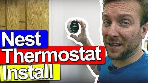 NEST ROOM THERMOSTAT INSTALL - INCLUDING UNDERFLOOR HEATING #ad