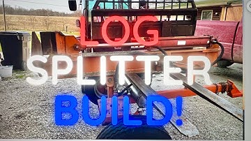 Kioti CK2610 Gets a Log splitter attachment! (If it works..)#kioti #logsplitter