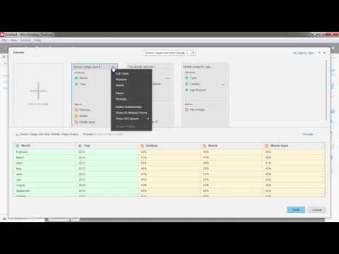 Connect Your Data in MicroStrategy 10 – Spreadsheets