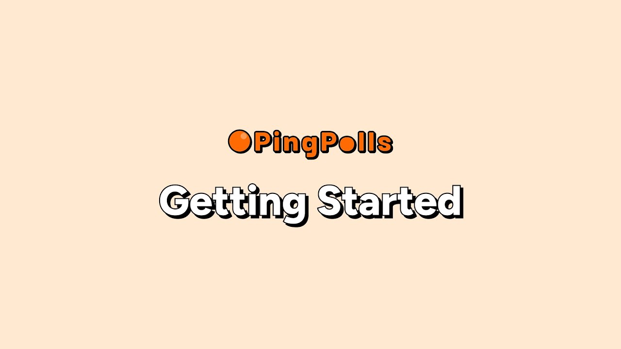 Getting started with PingPolls - AI Form Builder