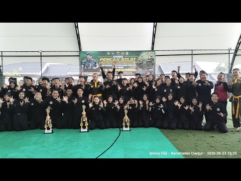 KABARCIANJUR.TV | Pencak Silat Antar Pelajar Piala Dandim 0608 Cianjur