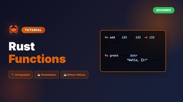 Rust Functions Tutorial | Parameters & Return Values for Beginners (2026)