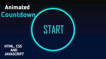 Create Stunning Animated Countdown Timer with HTML, CSS, and JavaScript | Step-by-Step Tutorial