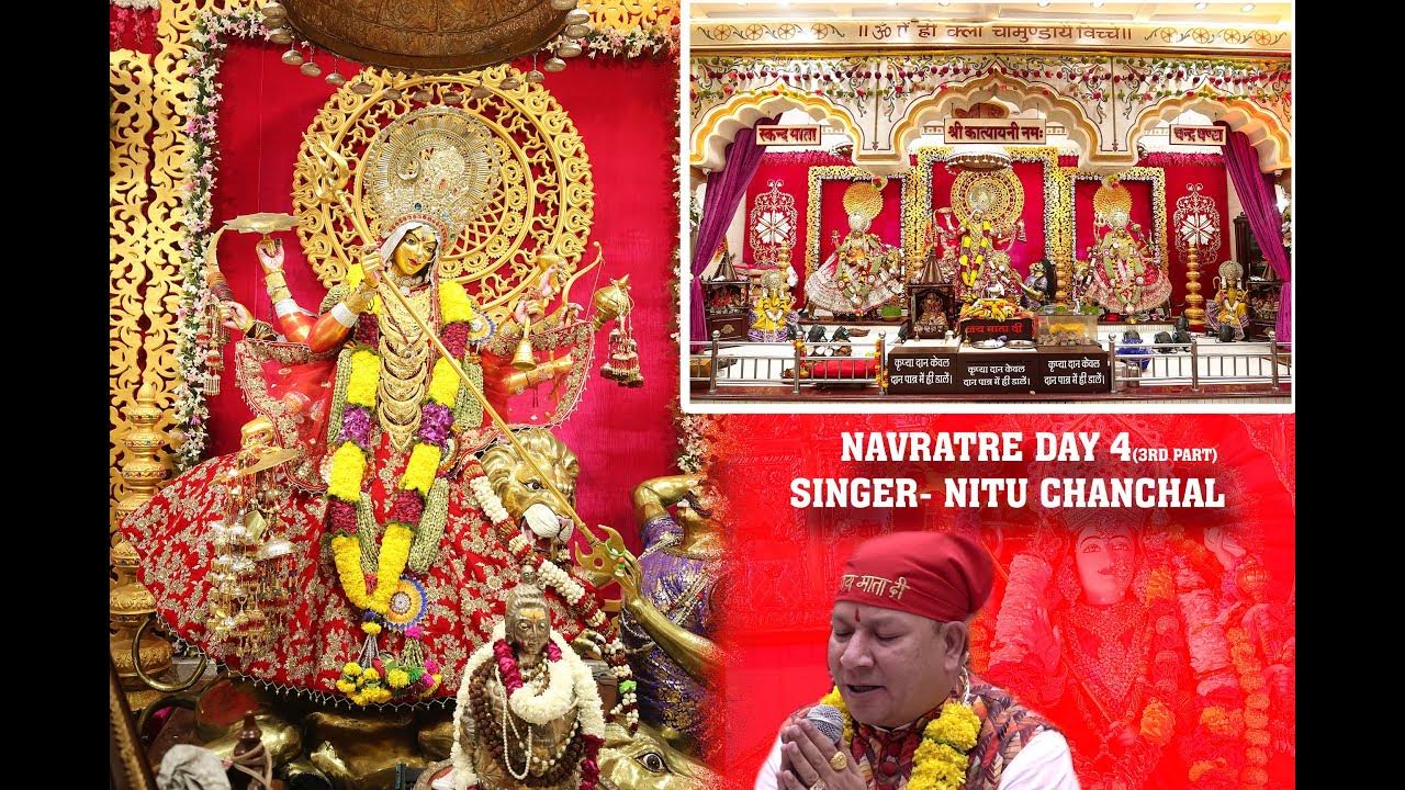 Navratre nitu chanchal 3rd Part Jagriti enclave Mandir Delhi92