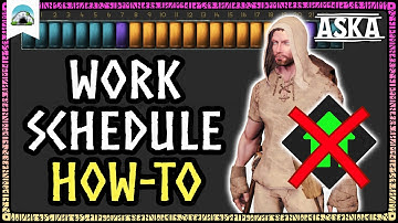 SCHEDULES Explained – Optimize Villager’s Work Hours & Schedule Tips | ASKA