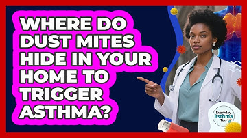 Where Do Dust Mites Hide In Your Home To Trigger Asthma? - Everyday Asthma Tips