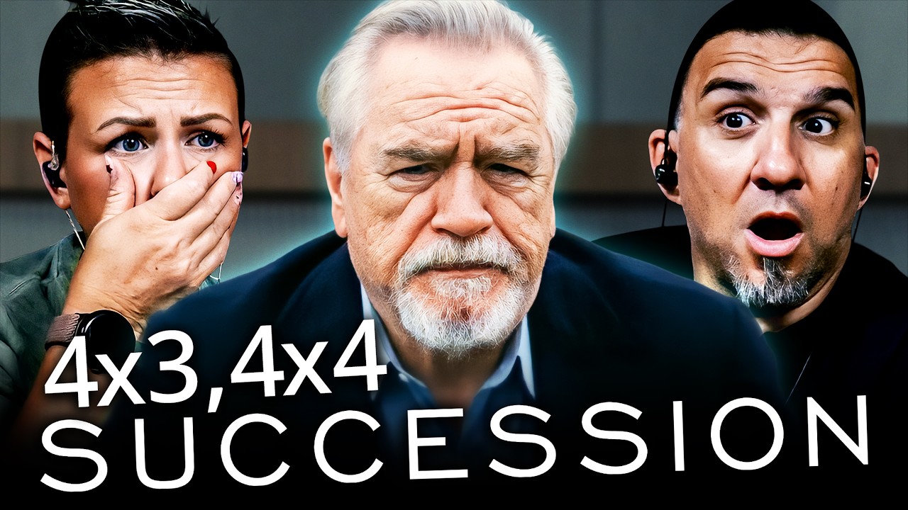 I'M SAD!! SUCCESSION SEASON 4 EPISODE 3 & 4 REACTION | CONNOR'S WEDDING | HONEYMOON STATES