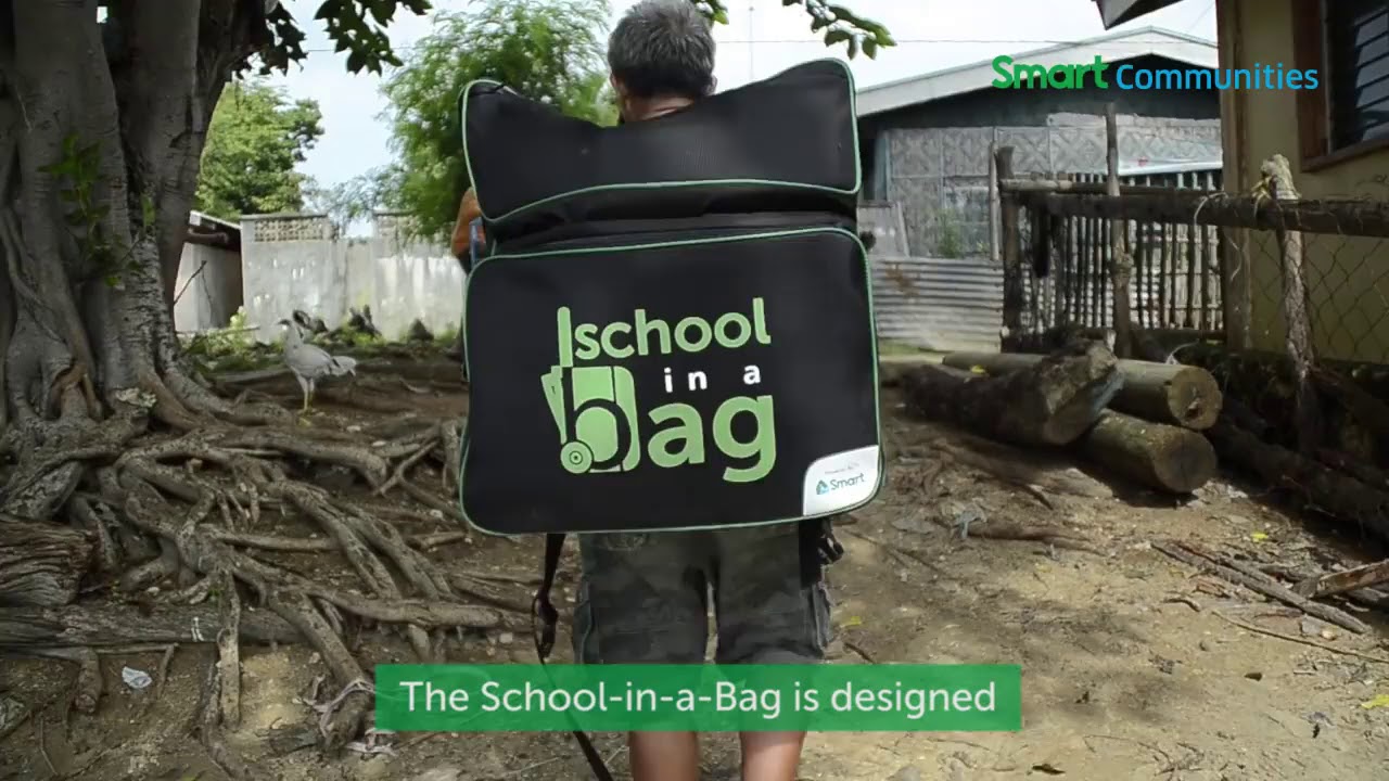 Smart SchoolinaBag goes to Basilan YouTube