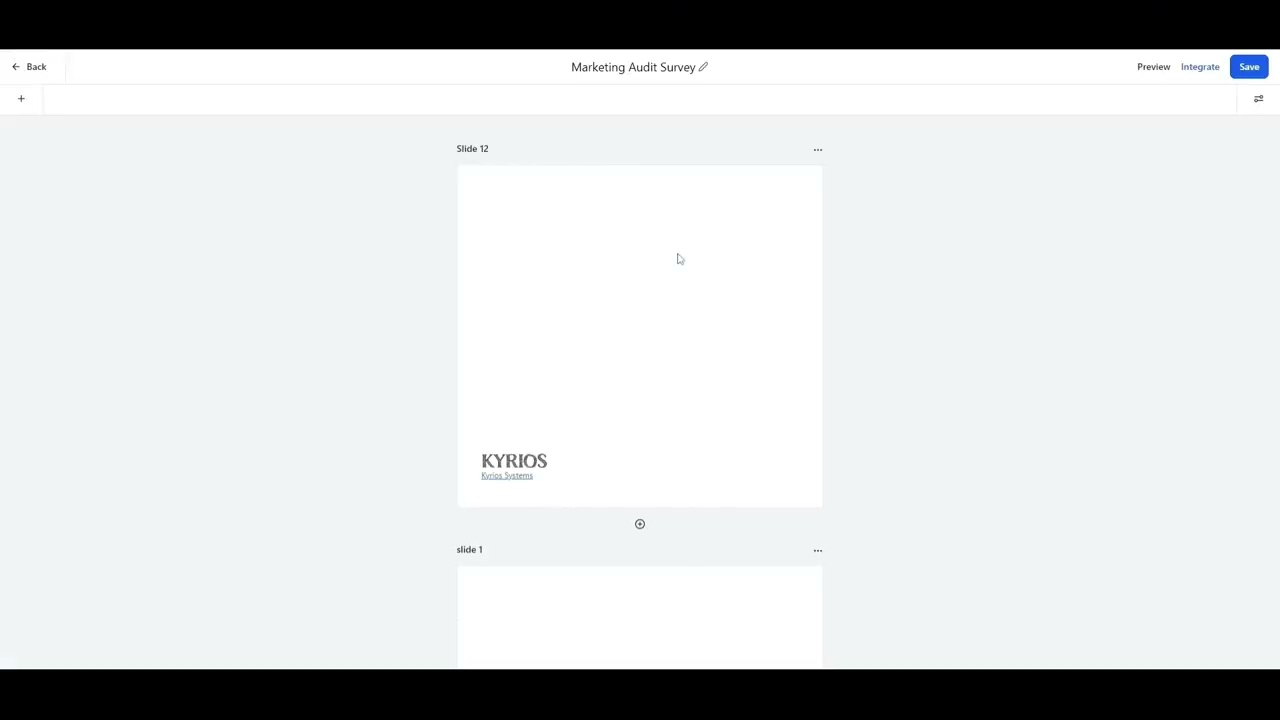 Kyrios Forms & Surveys Demo | Build Powerful Lead Capture & Feedback Tools