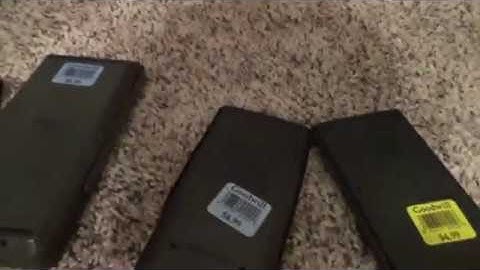 Three Scientific Calculators and a Texas Instruments TI-82!