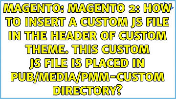 Magento 2: How to insert a custom JS file in the header of custom theme. This custom JS file is...