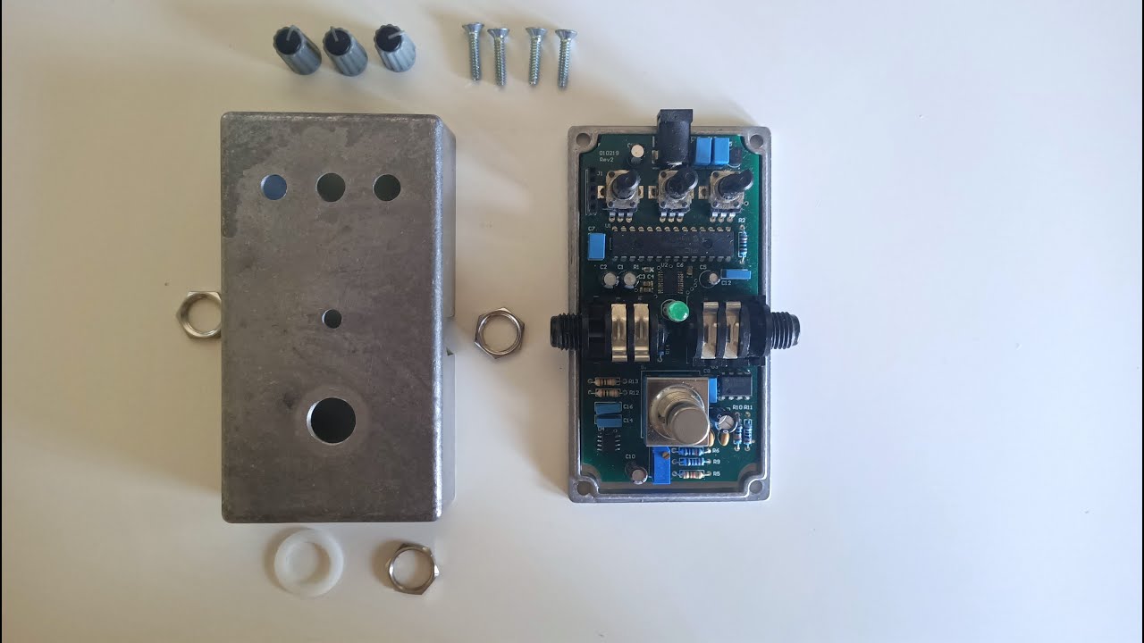 DIY Digital Effects Pedal Demo YouTube
