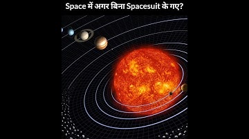 Space में अगर बिना spacesuit के गए?? || By Sir Arvind Arora || #shorts