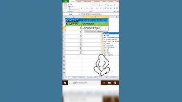 Convert Minutes Into Second